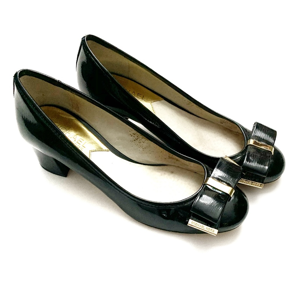 Michael Kors Block Heels w/ Bow